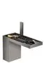 AXOR-HG-AXOR-MyEdition-Einhebel-Waschtischmischer-110-mit-Push-Open-Ablaufgarnitur-ohne-Platte-Polished-Black-Chrome-47032330 gallery number 1